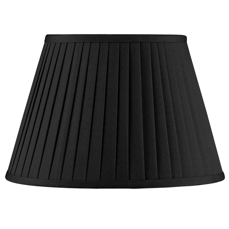 Kaat Empire Lamp Shade ( Screw On ), 16.5cm H x 25cm W x 25cm D, Black