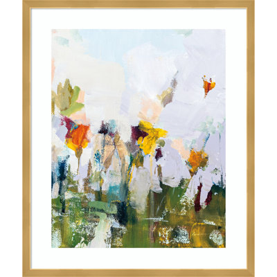 Spontaneous Summer Flowers Painting