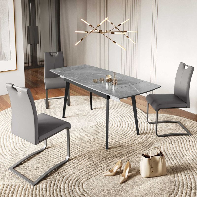 Coey Metal Base Dining Table
