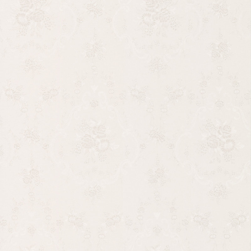 Palmwood 10m x 52.8cm Semi-Gloss Wallpaper Roll, White