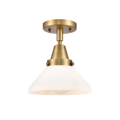 Amede Glass Semi Flush Mount