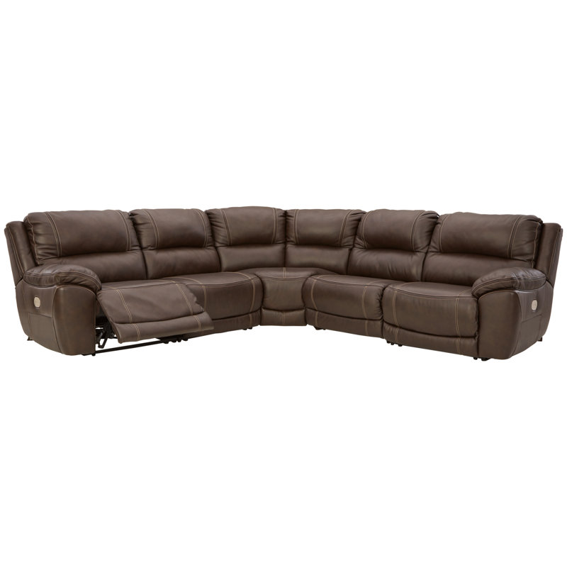 Canapé modulaire inclinable de 110 po Dunleith