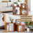 Solid Wood Nesting Tables (Set of 3)-341069007