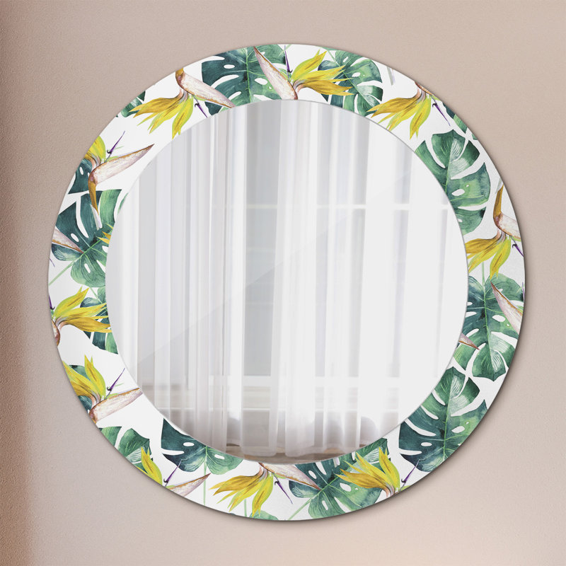 Huldar Glass Flat Wall Mirror