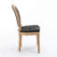 Faux Leather Upholstered Dining Chair Set with Nailed Head,  Tufted Back-1068963017