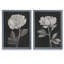 «Black and White Flowers III», ensemble de 2 reproductions d'art encadrées-1201688072-1201688119-1132732568