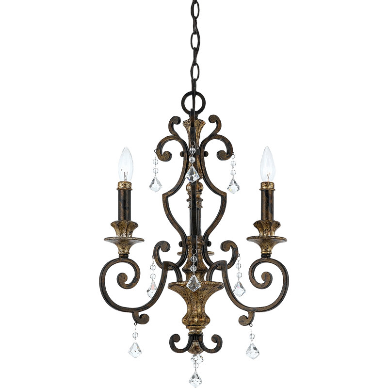Nyah 3 - Light Dimmable Classic / Traditional Chandelier