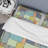 Multicolor Dots Patchwork Polyester Patchwork Duvet Cover-601406848