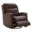 Fauteuil inclinable électrique en cuir véritable Louisa-101370428
