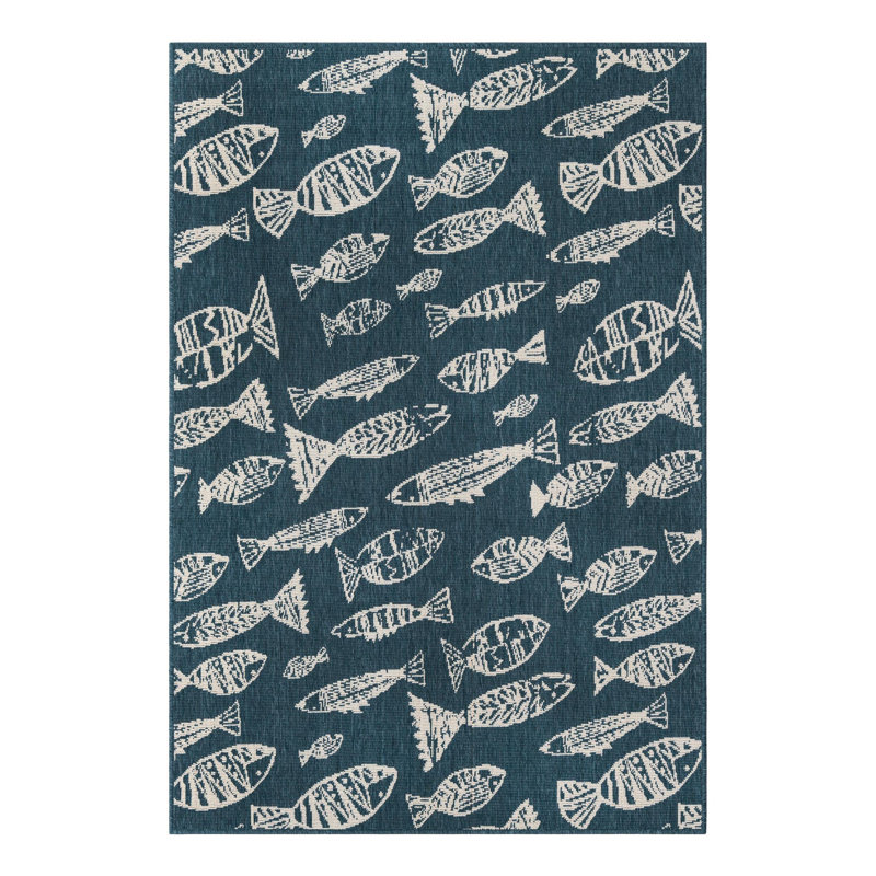 Tapis intérieur / extérieur d'extérieur Coastal, Rectangle 4 pi 1 po x 6 pi 1 po