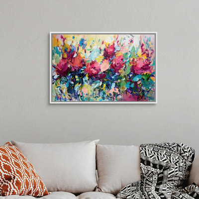 The Garden at Naples by Amira Rahim - Painting Print