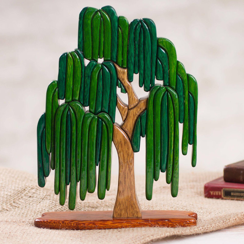 Sculpture en bois de saule Weeping