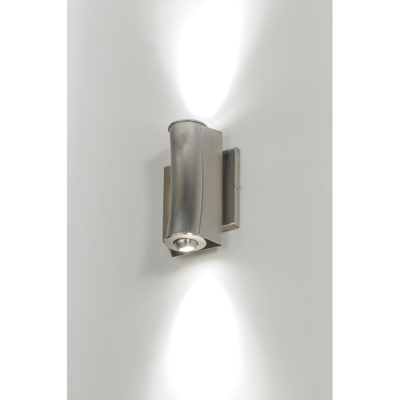 2 - Light LED Flush Mounted Sconce