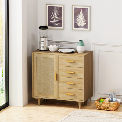 Commode en rotin Oshiro