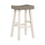 Ensemble bistro 4 pièces, tabourets de table et de bar et mobilier en bois d'hévéa massif transitionnel-1641761300-1641761291-1641761289