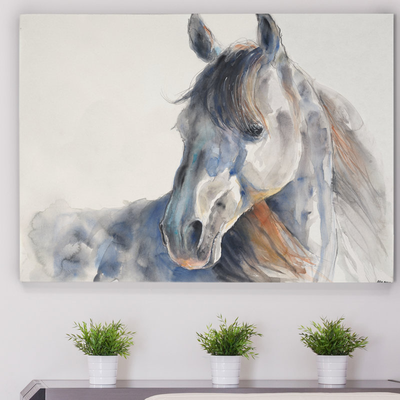 «Look Back» - Impression sur toile tendue, H 8 po x l 12 po x P 1,5 po