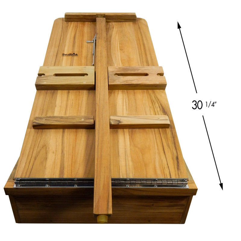 Table de balcon en bois massif