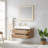 35.8'' Single Bathroom Vanity with Composite Top-1405475685-1405475686