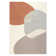 Town & Country Luxe Oslo Abstract Colorblock Handcrafted Area Rug Beige/Rust/Grey