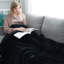 Zygi Reversible Mink Faux Plush Fur Fleece Throw/ Blanket-1847673593-1847673572