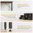 Ailaina Metal Base Computer Desk-781186998-776778670