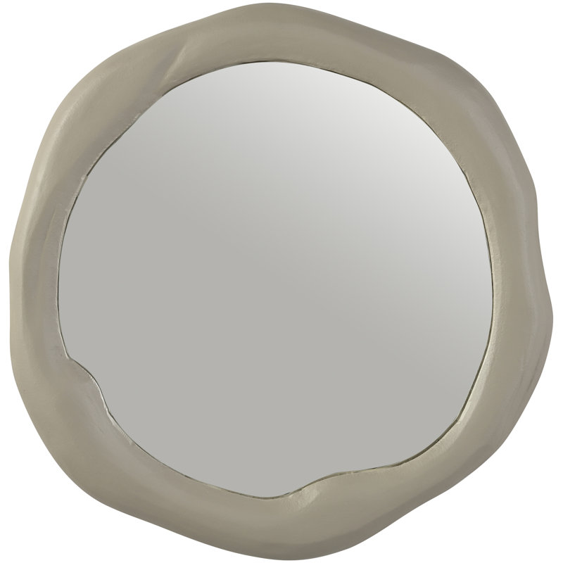 Miroir Armada, 30 po x 30 po, Taupe