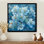 «Blue Apple Blossom Spring Breeze II», art mural fleur de pommier