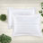 Reversible 4-piece Microfiber Bedding Set With Ruffle Design, White Full/queen, Style