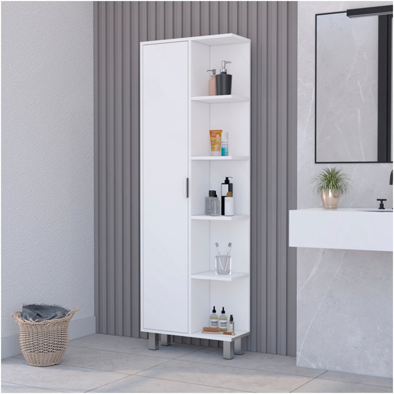 Linen Cabinet Sandy, Bathromm, White