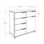 5 - Drawer Mirrored Rectangle Accent Chest