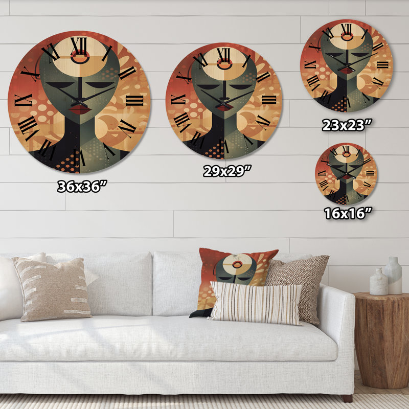 Horloge murale Wickley, Grand