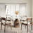 Amberly Luxurious Sintered Stone Round Dining Table With Solid Wood Base – Modern Design For Home & Entertaining"-1414070253-1414068243