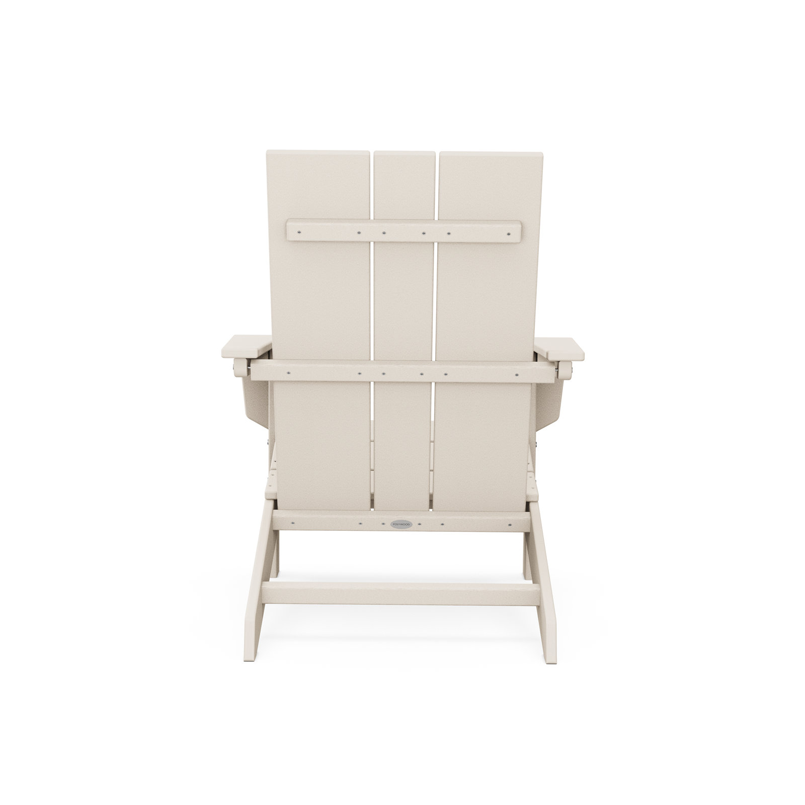 POLYWOOD x AllModern Oversized Adirondack Chair, Beige