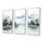 Cadre flottant blanc