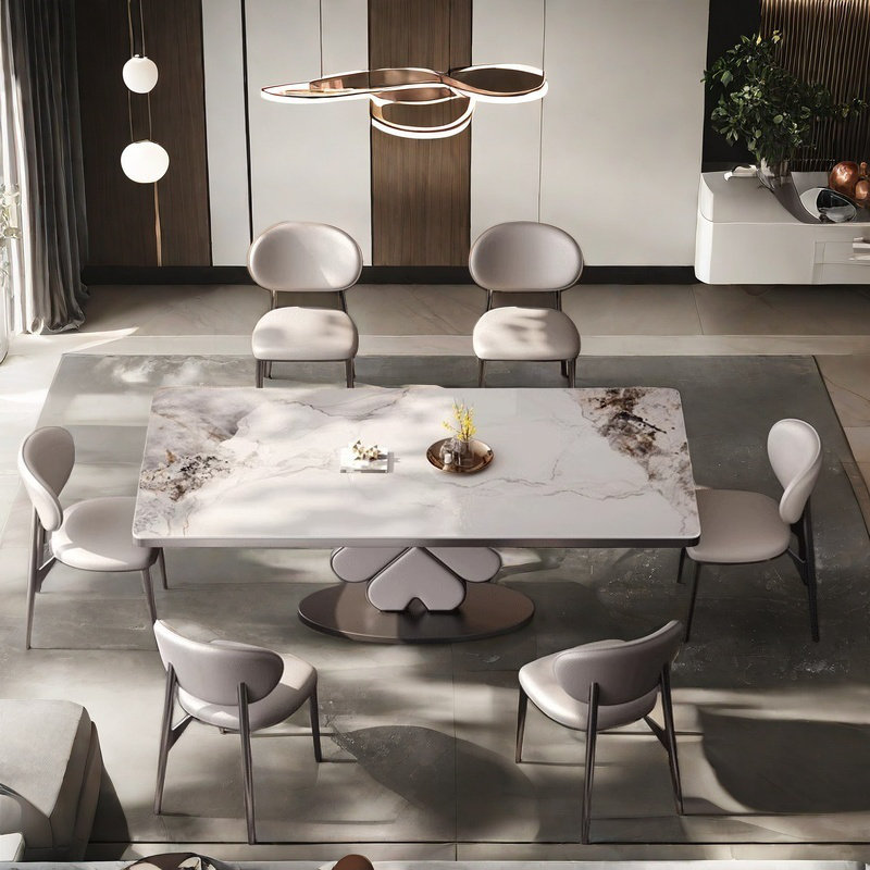 Design sense four-leaf clover  table and chair, 29.5"H x 55.1"L x 31.4"W