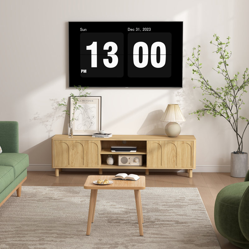 63'' Media Console, Natural