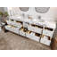 Ensemble de meuble-lavabo double 84 po Roswell-101944846