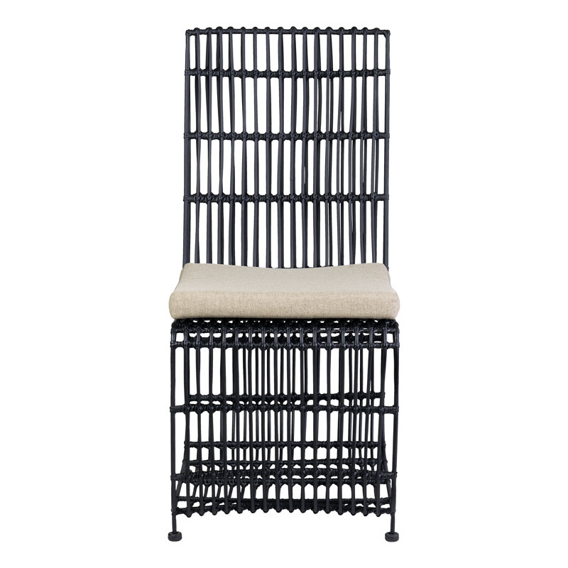 19'' H Dining Chair, Black