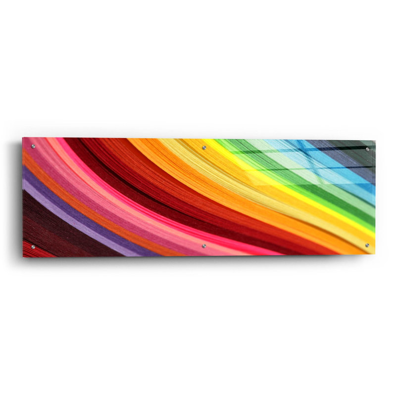 Rainbow Hill par Epic Portfolio - impression panoramique sans cadre, H 16 po x l 48 po x P 0,2 po