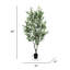 Faux Olive Tree Plant in Pot-1026647872