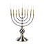 Courtly Menorah