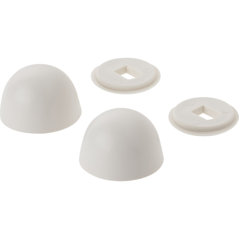 Bolt Cap Kit for Toilet, Vibrant Brushed Nickel
