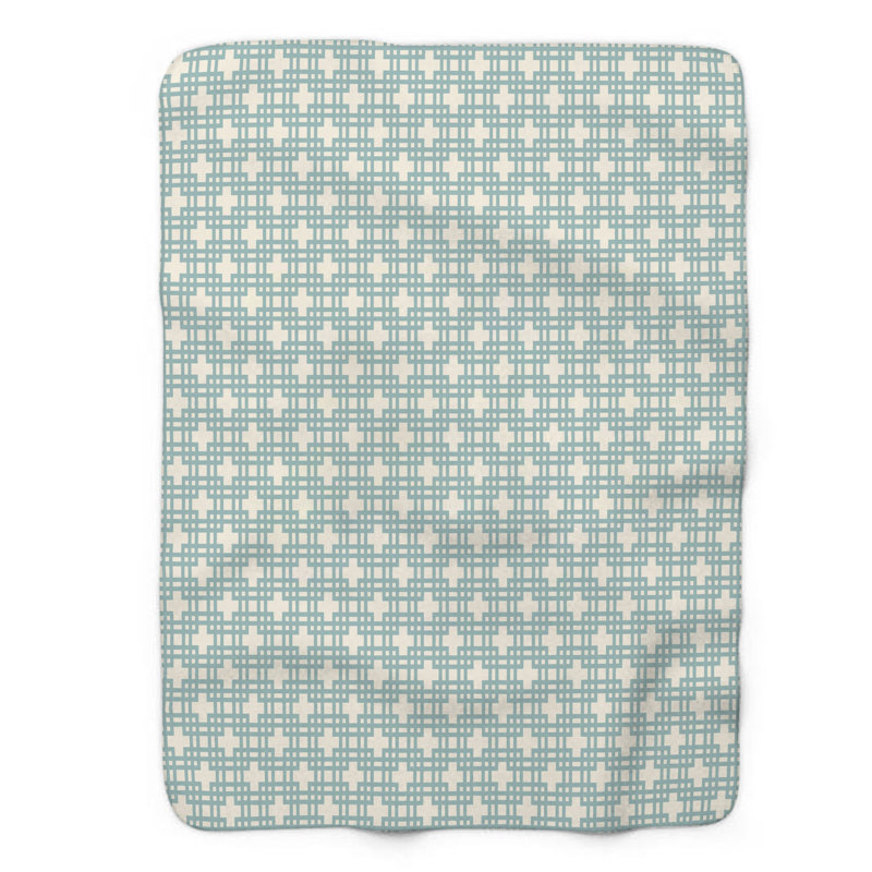 Boho Calm - 1 pièce Sherpa Premium, Lit simple