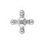 Fuller Collection - Bouton de designer - 2-1 / 8 "x 2-1 / 8" chrome - Quincaillerie traditionnelle pour tiroirs et armoires-110455164-23117242