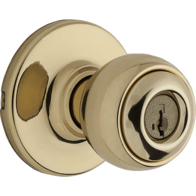 Bouton de porte d’entrée à clé avec rosette rond Yukon