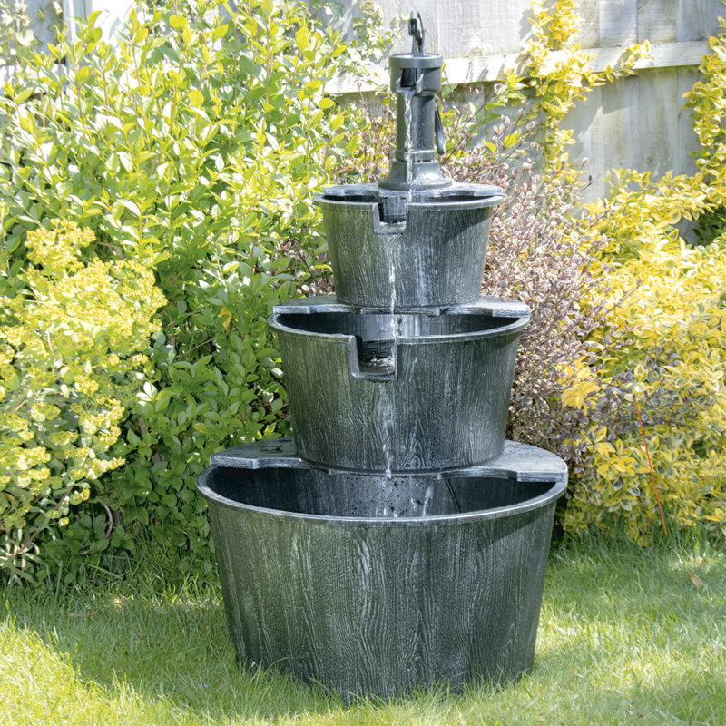 Outdoor Acrylic Weather Resistant Cascade Fountain