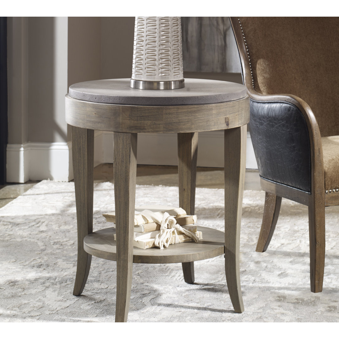 Antravia Concrete Top End Table Lark Manor™