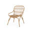 Chaises de cour arrière - Faux, brun, l 28,73 po x l 23,63 po x H 33,37 po, fer moderne