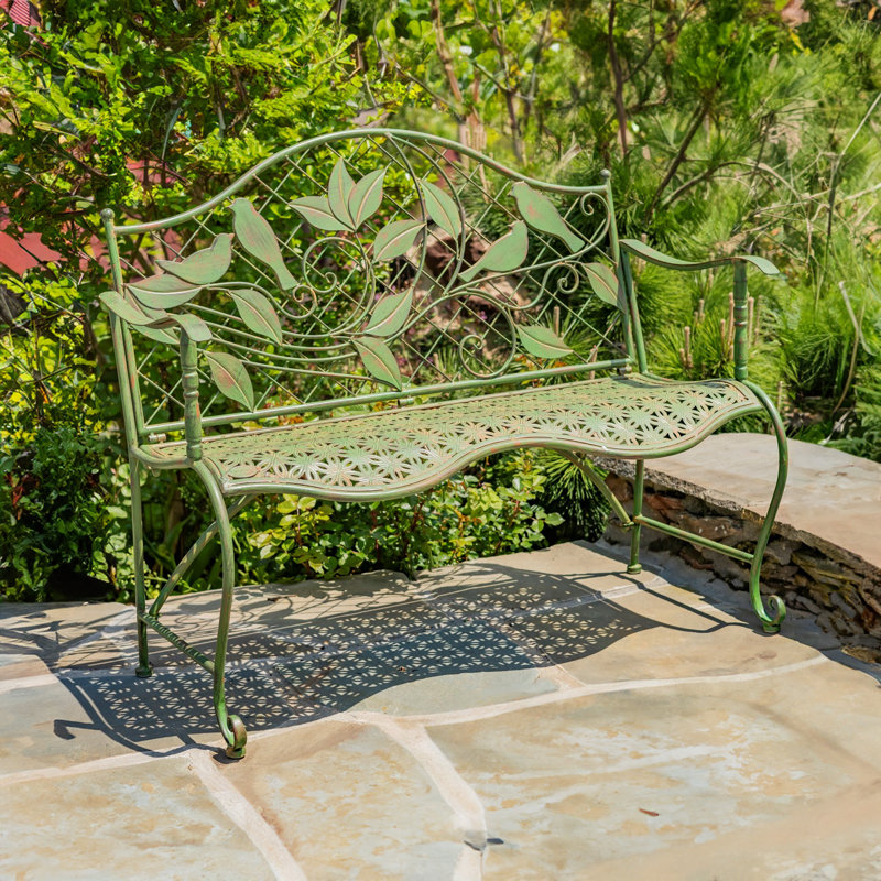 Banc d'extérieur en métal Macide