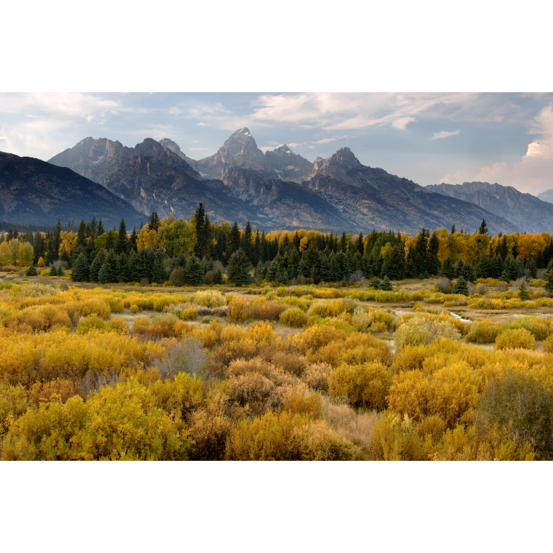 Die Rocky Mountains von Ericfoltz - Leinwandbild